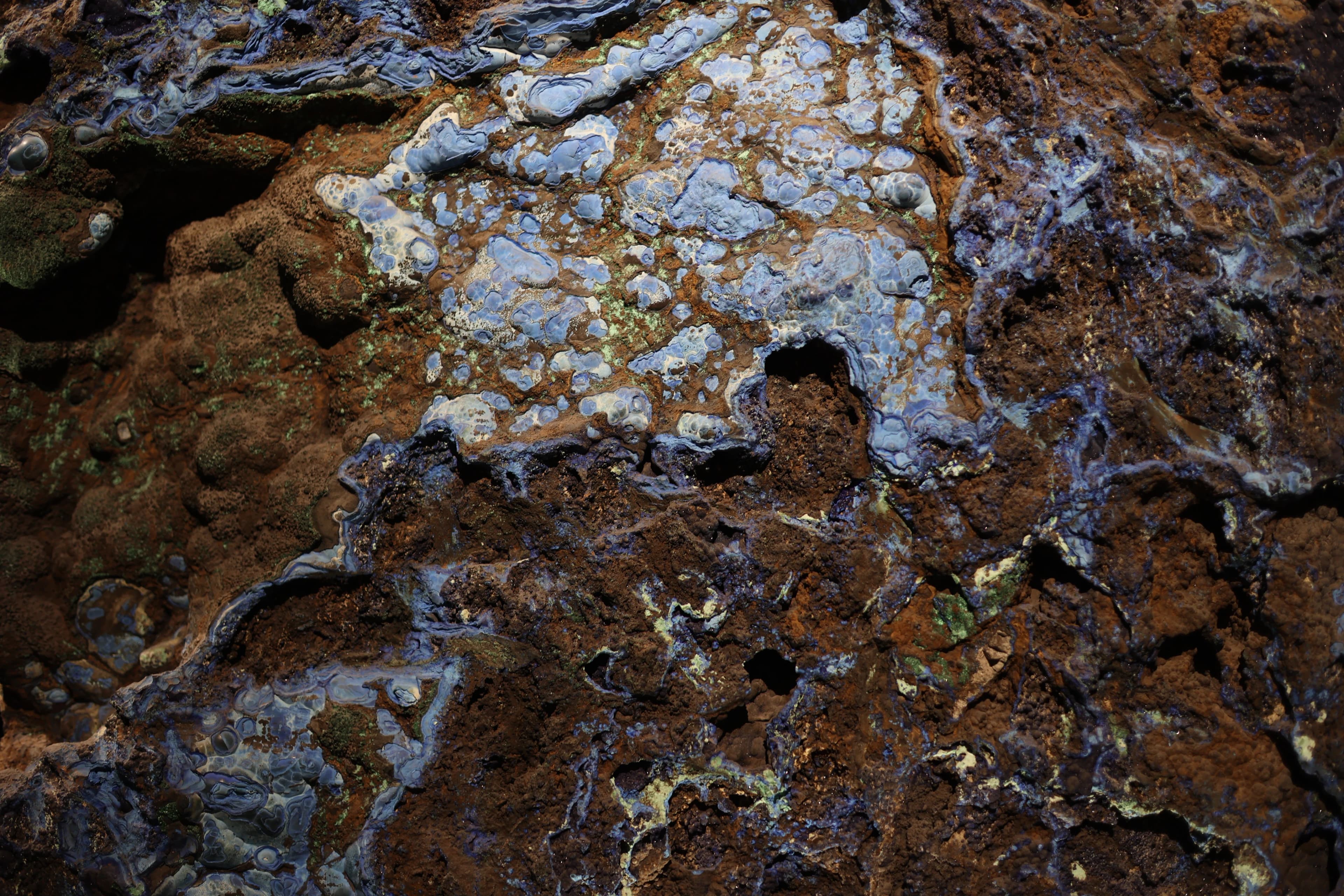 Mineral rock texture